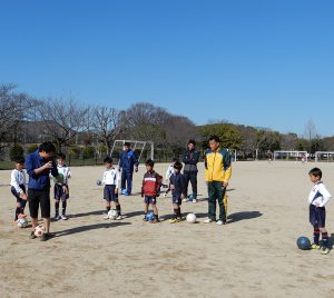 少年サッカーリフティング教室2