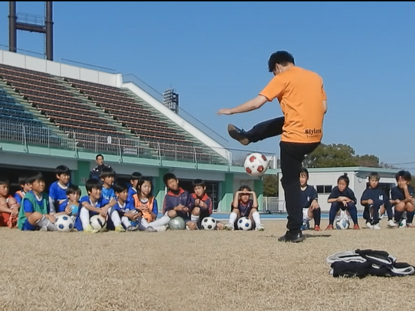 鈴鹿サッカーフェスティバル2025　リフティングパフォーマンス7