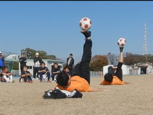 鈴鹿サッカーフェスティバル2025　リフティングパフォーマンス6