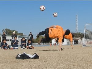 鈴鹿サッカーフェスティバル2025　リフティングパフォーマンス5