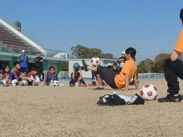 鈴鹿サッカーフェスティバル2025　リフティングパフォーマンス3