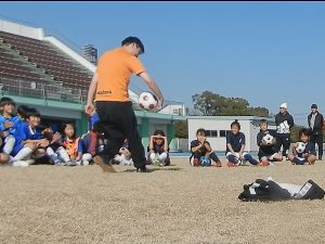 鈴鹿サッカーフェスティバル2025　リフティングパフォーマンス2