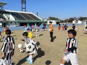 鈴鹿サッカーフェスティバル2025　リフティング教室